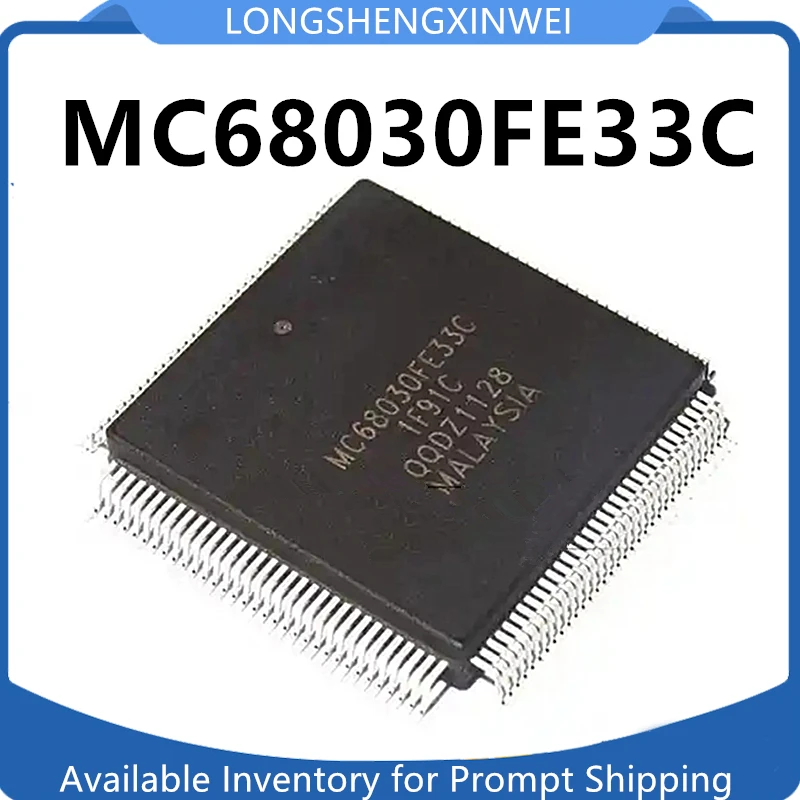 

1PCS New Original MC68030FE33C MC68030 Packaging QFP132 32-bit Microcontroller IC Chip