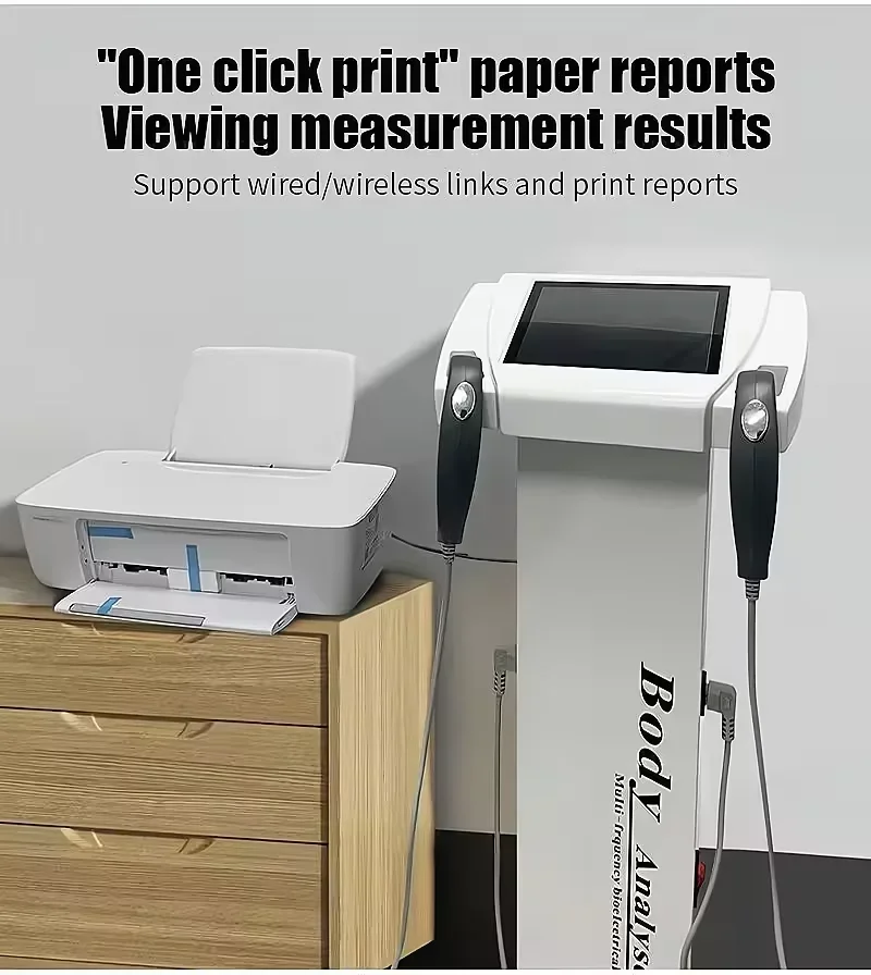 Профессиональная elle intelligente menchliche нормативфеett waage Elementembali von analysator Maschine Drucker Xo 53.se