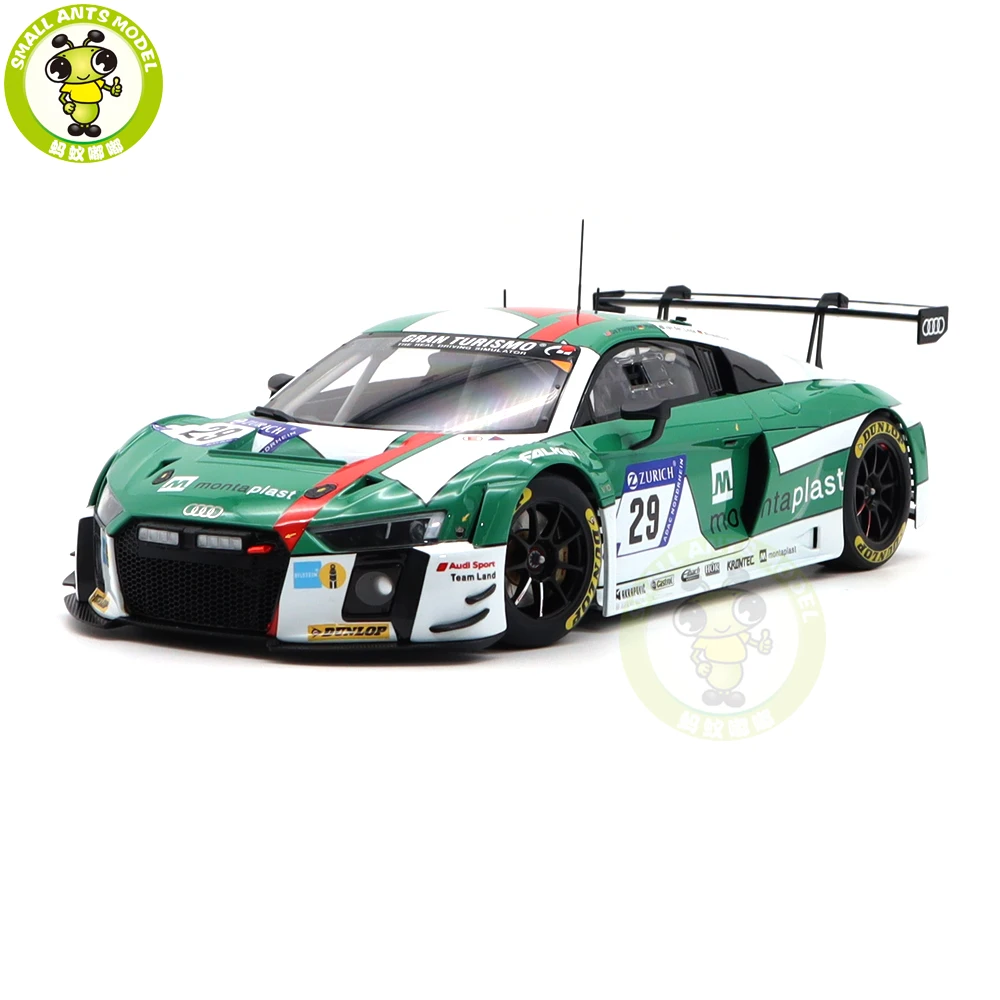 

1/18 Autoart 81701 AudiR8 R8 LMS 24hrs Nurburgring 2017 Winner #29 Model Car Toys Boys Girls Gifts