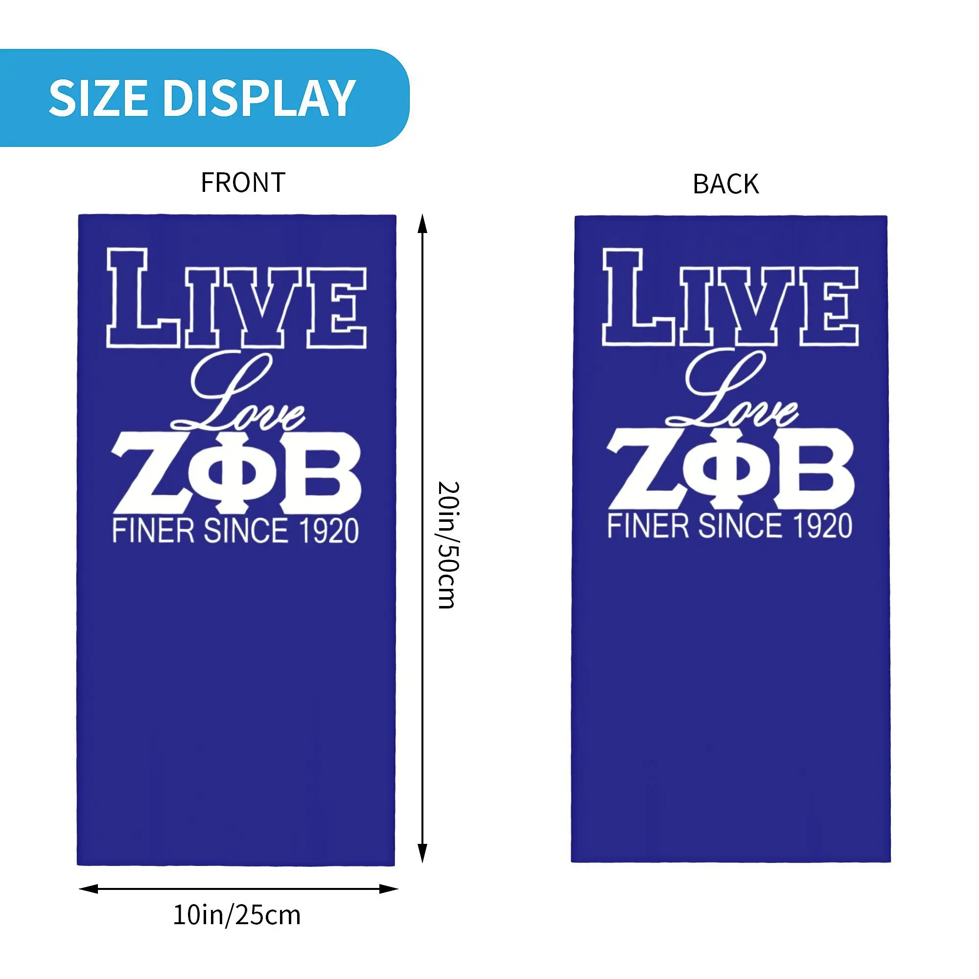 Custom Live Love ZPB 1920 бандана для шеи теплый женский и мужской зимний походный лыжный