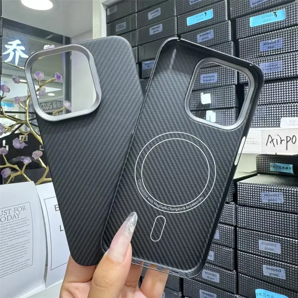 Настоящий настоящий Арамид из натурального углеродного волокна Ультратонкий