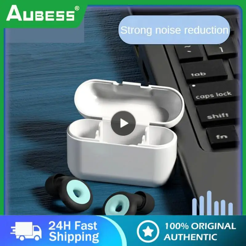 

Silicone Earplugs Anti-noise Special Silent Sleeping Ear Plugs Sound Insulation Sleep Noise Reduction Earplugs Noise Reduction