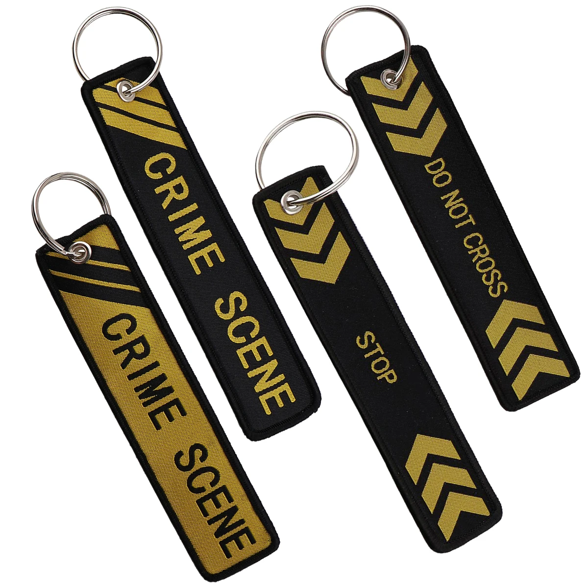 Классический серебряный металлический брелок для ключей унисекс