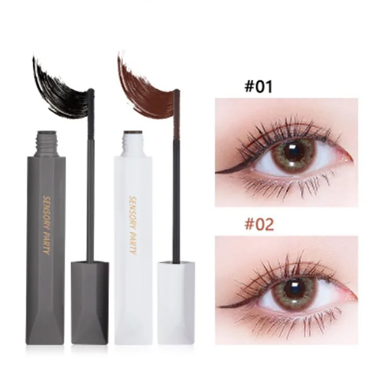 

4D Brown Fibre Eyebrow Yeux Máscaras Rimel Alargador De Pestañas Waterproof Rimmel A Prova D Agua Cafe Frete Grátis Kosmetyki