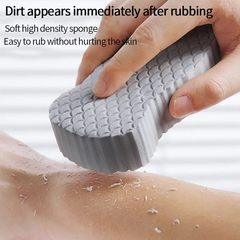 Safe Exfoliating Bath Sponge Painless Soft Brushes Body Scrubbers Dead Skin Remover Cleaner Esponja Exfoliante |
