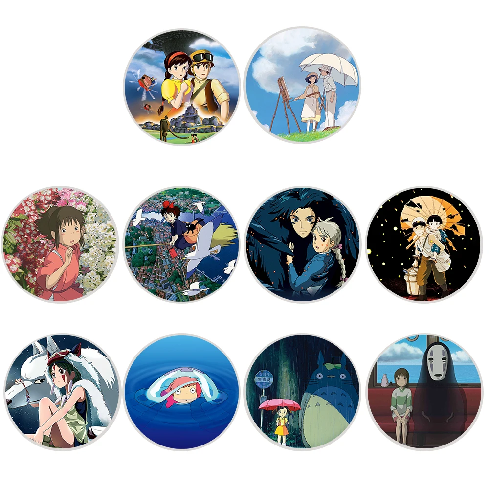 

Japan Hayao Miyazaki Animation Gold Coin Home Decoration Classic Animation Commemorative Coin Collection Festival Gift