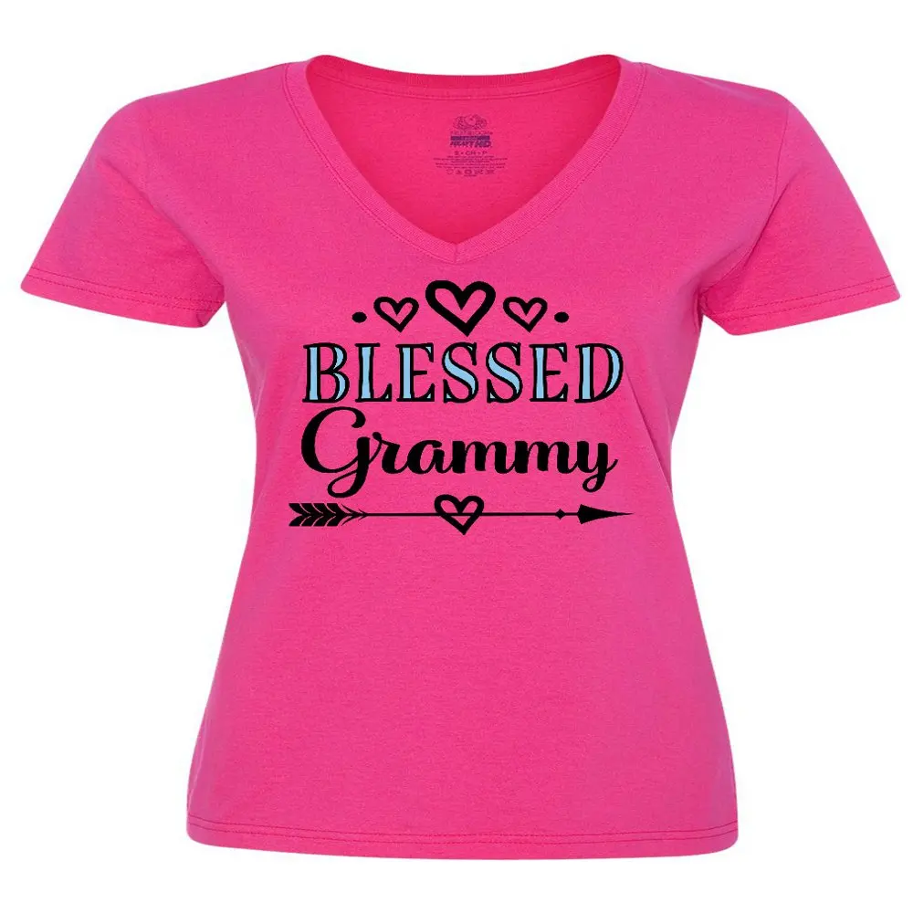 

Blessed Grammy Women`s V-Neck T-Shirt