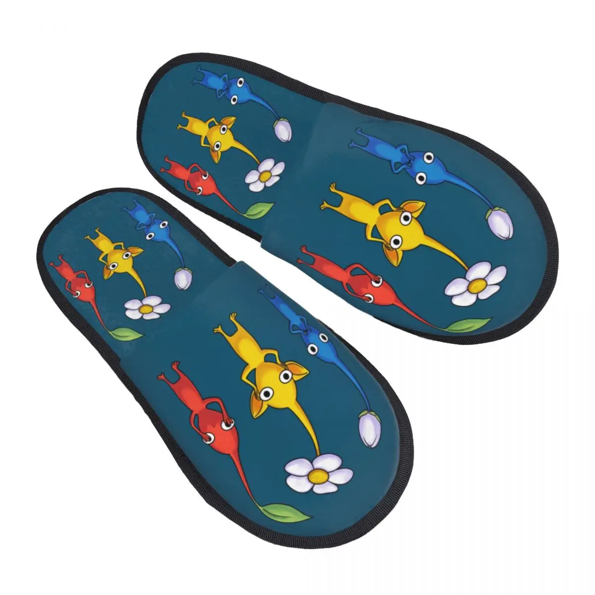 Уютные тапочки из пены с эффектом памяти Pikmins Play Gamer женская обувь для спа-дома