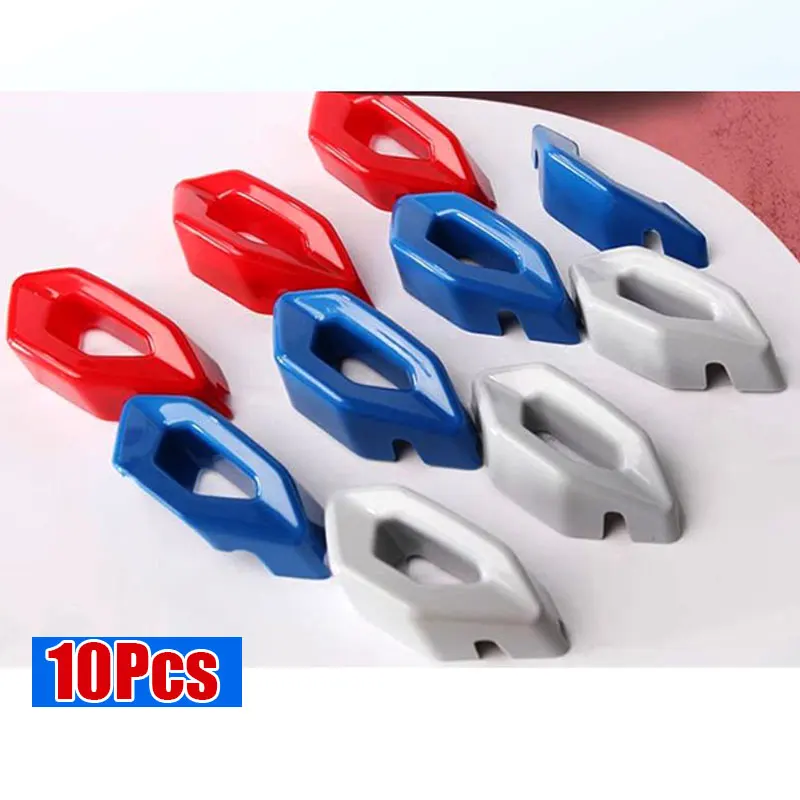 

Для Kia Sorento MQ4 2021 2022 2023, автомобильная решетка, трехцветная декоративная полоса, материал ABS, часть модификации внешней части