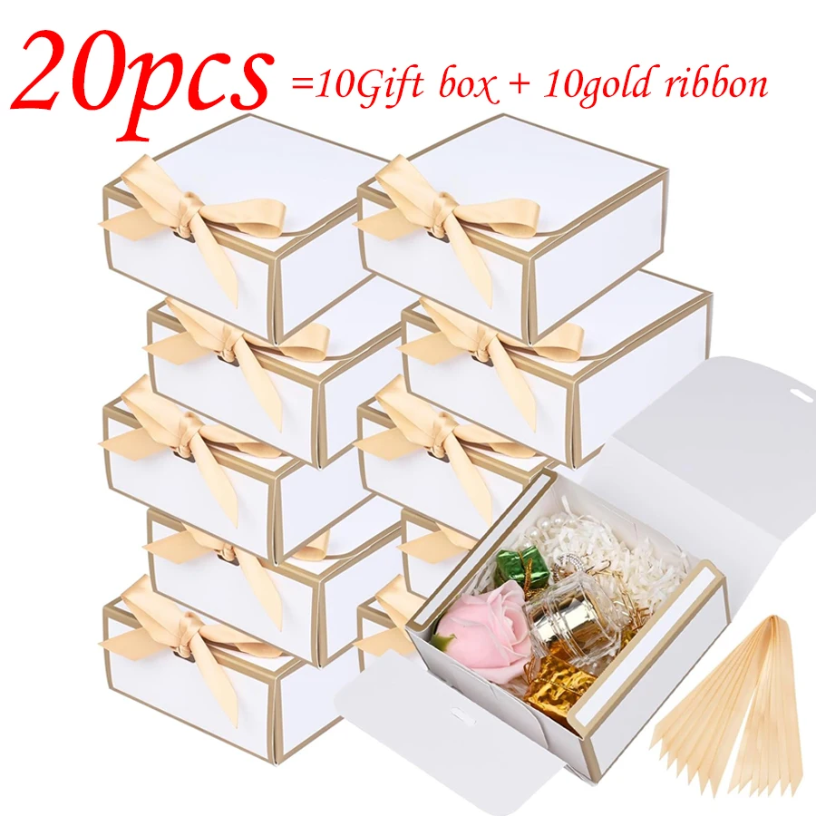 

Подарочные коробки Kraft-бумага 20 шт