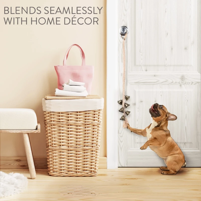 Колокольчик для дрессировки в горшке подвесной дверной звонок собак обучения