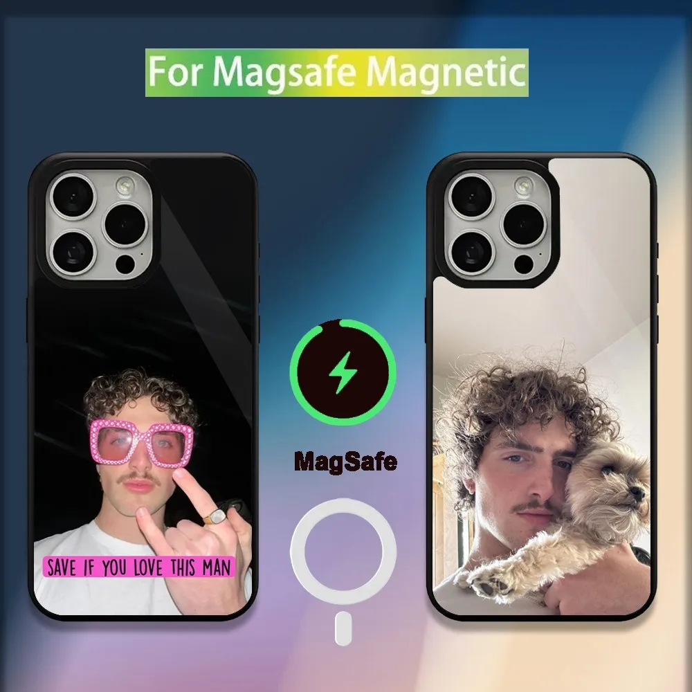 Singer B-Benson Boone Phone Case For iPhone 16 15 14 13 12 11 Plus Pro Max Mini Magsafe Magnetic Wireless Charging
