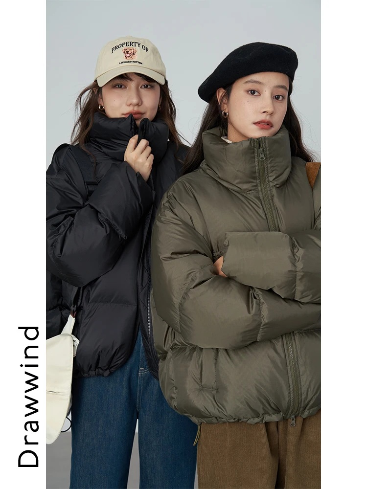 Осенне-зимний короткий пуховик с рисунком новый национальный стандарт 90 женский