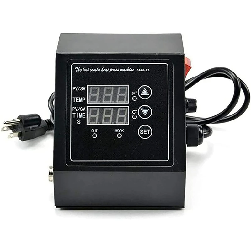 

JFBL Hot Hot Press Combination Led Control Box Machine Thermostat Temperature Regulator Heat Press Machine 220V US Plug
