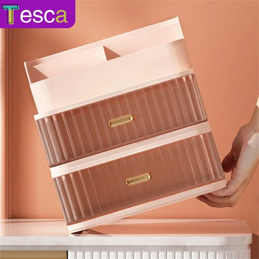 

Nordic Storage Case 1/2/3/4 Layers Makeup Organizer Multi-layer For Cosmetics Cosmetics Storage Box Kitchen Accessories Desktop