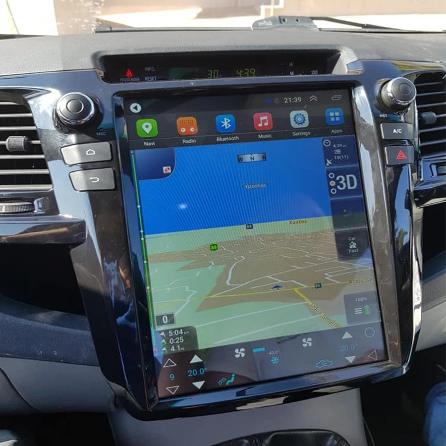 Экран Tesla Android GPS для Toyota Fortuner/HILUX SW4 Revo 2005-2014 руководство пользователя A/C