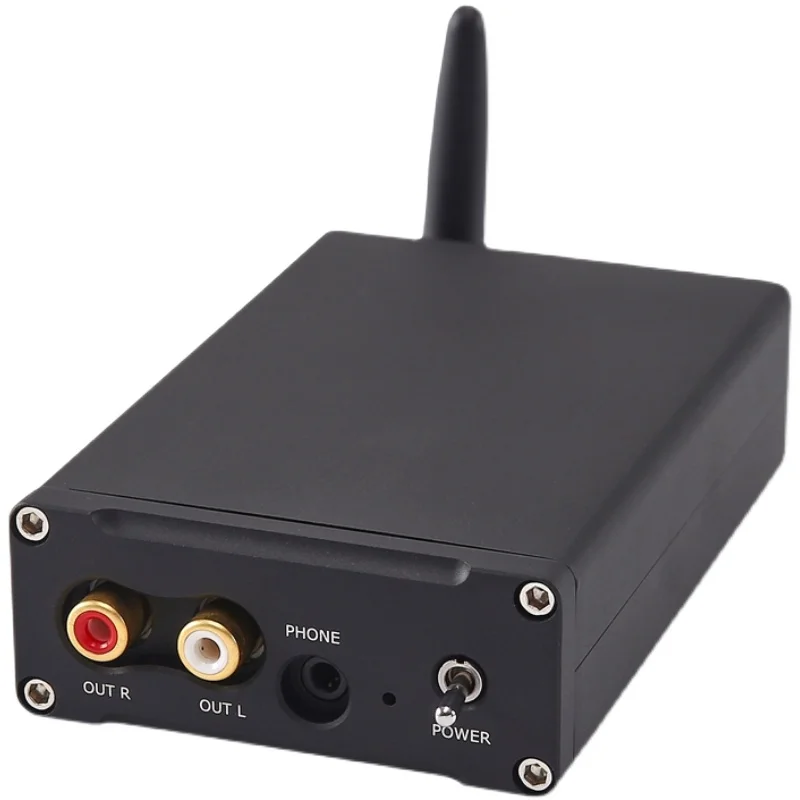 

QCC5125 Bluetooth 5.0 Wireless Receiver APTX HD/LDAC PCM5102A DAC Decoding 3.5mm RCA Output 24bit With Antenna