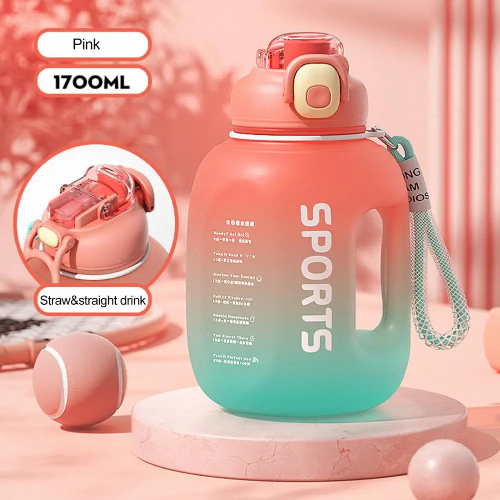Drink Bottle  Useful 360-degree Sealing Twisted And Lifted  Large Capacity Water Bottle School Supply
