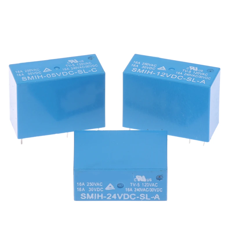 SMIH-05V/12V/24V DC-SL-A -SL-C 5V 12V 24V 16A 6pin 8Pin релейный регулятор цепи
