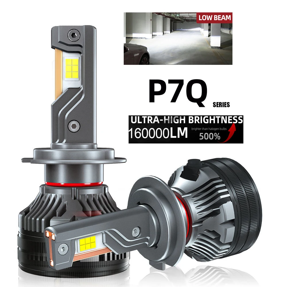 

Автомобильные фары высокой мощности H4 светодиодный CANBUS светодиодный H7 160000LM H11, лампа для автомобильных фар H1 H3 H9 9005 9006 HB3 HB4, противотуманная лампа 12 В