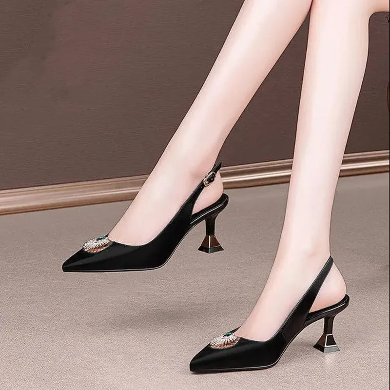 

Women Fashion Black Satin High Quality Hollow Out High Heel Shoes Lady Cute Green Autumn Office Pumps Femmes Talons Hauts H229