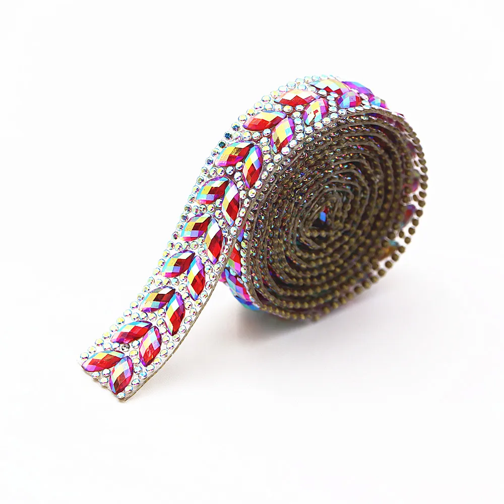 Блестящая форма конский глаз для танцевальных платьев и костюмов легко