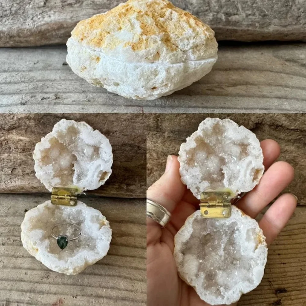 

Коробка для колец с марокканским агатом