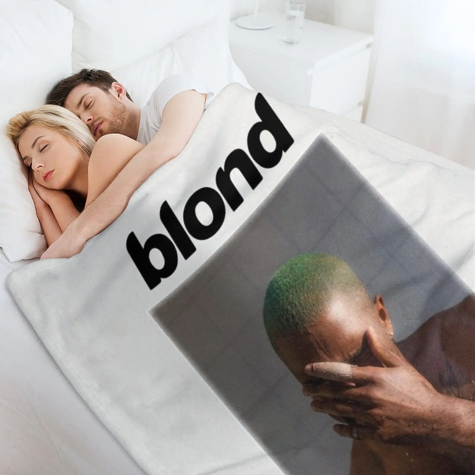 Блондинка Фрэнк Океан Альбом Зернистое Винтажное Ретро Пледы Тонкие Одеяла