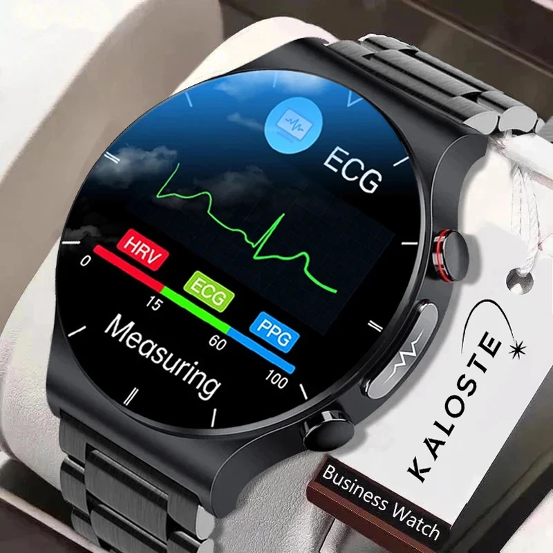 

2022 New ECG+PPG Smart Watch Men Blood Pressure Heart Rate Watches IP68 Waterproof Fitness Tracker Smartwatch For Huawei Xiaomi