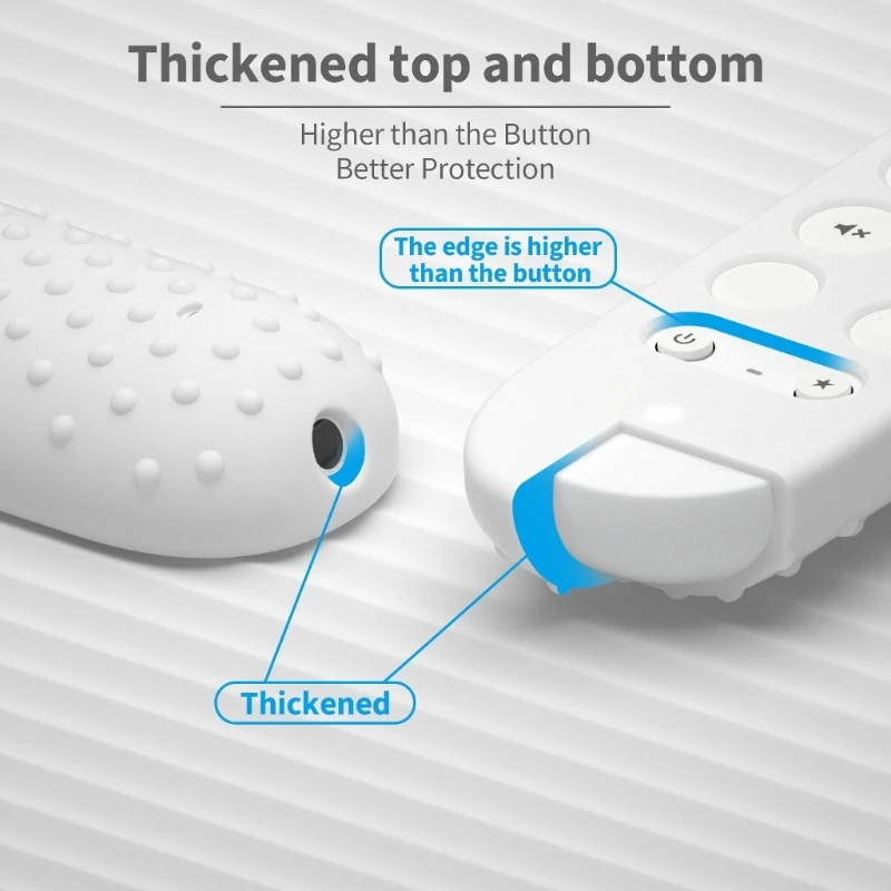 Защитный моющийся силиконовый чехол для ТВ-стримера 4K 2024 пульт дистанционного