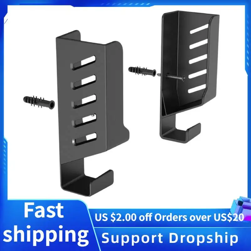 

Wall Mount Holder Sturdy Stylish Shelf Space Saving Storage Organizer Bracket Stand For Wifi Router Laptop