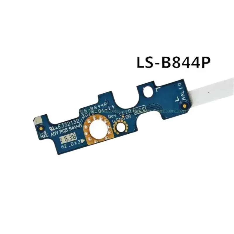 Фото AD + новая плата переключателя питания для ноутбука Dell Inspiron P51F 3558 5555 5558 5559 LS-B844P №2
