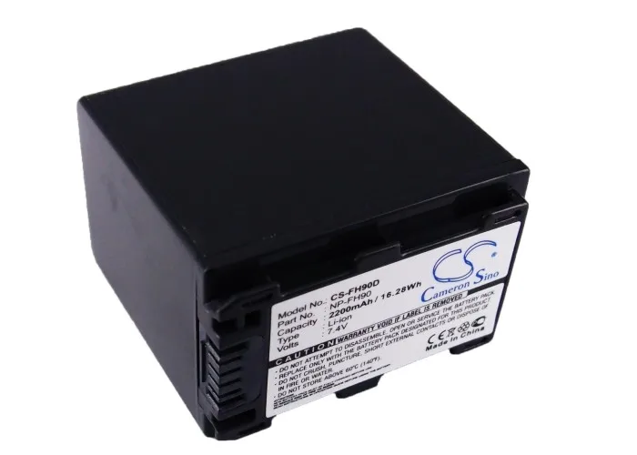 Cameron Sino для Sony DCR-SR60E,DCR-SR62,DCR-SR62E,DCR-SR65,DCR-SR70E,DCR-SR72E,DCR-SR75E,DCR-SR80,DCR-SR80E,DCR-SR82, 2200 мАч