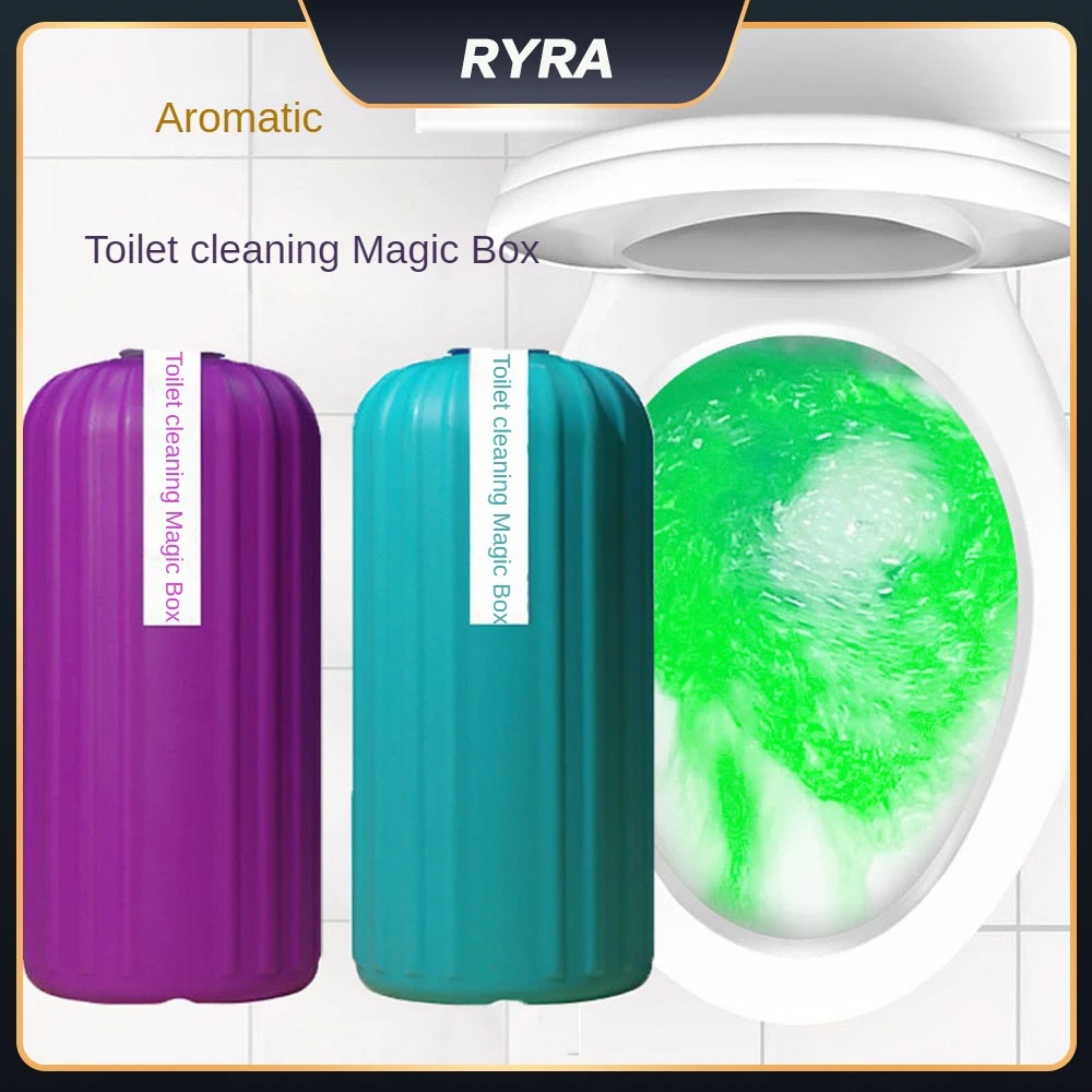 

Cleaner Toilet Royal Toilet Bowl Automatic Cleaner Deodorization Clean Toilet Spirit Deodorant Blue Bubble Bottle For Bathroom