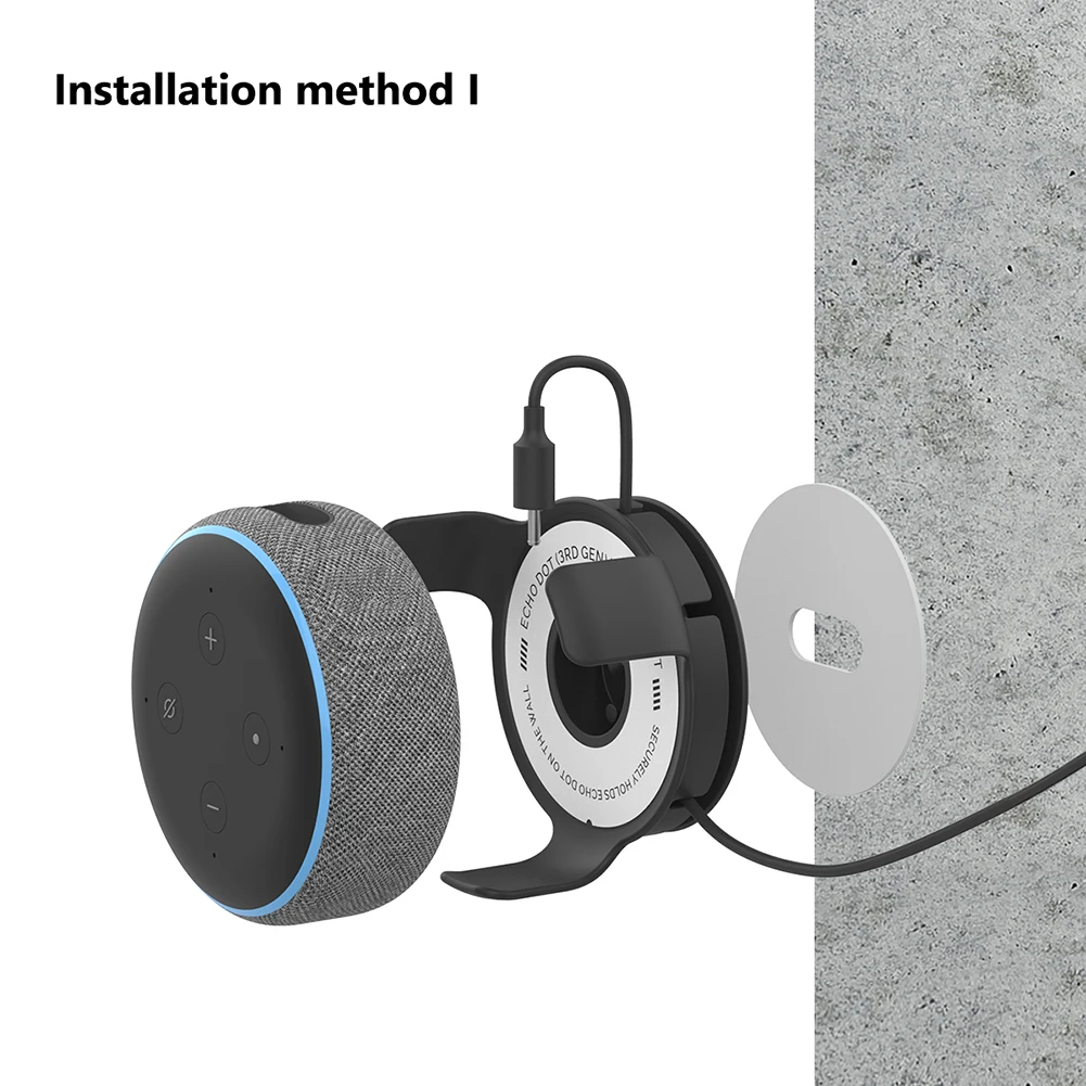 Настенный держатель для динамика Amazon Echo Dot 3-го Поколения