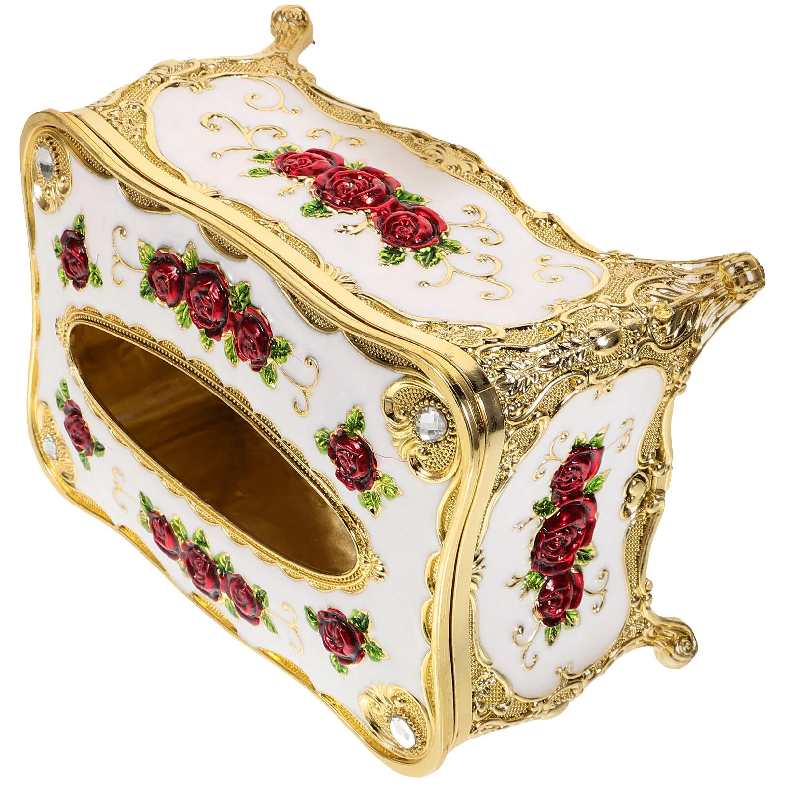 

Paper Box Dining Table Decor Bag Storage Organizer Towel Desktop Tissue Case Cover Acrylic Holder Organizers Towels