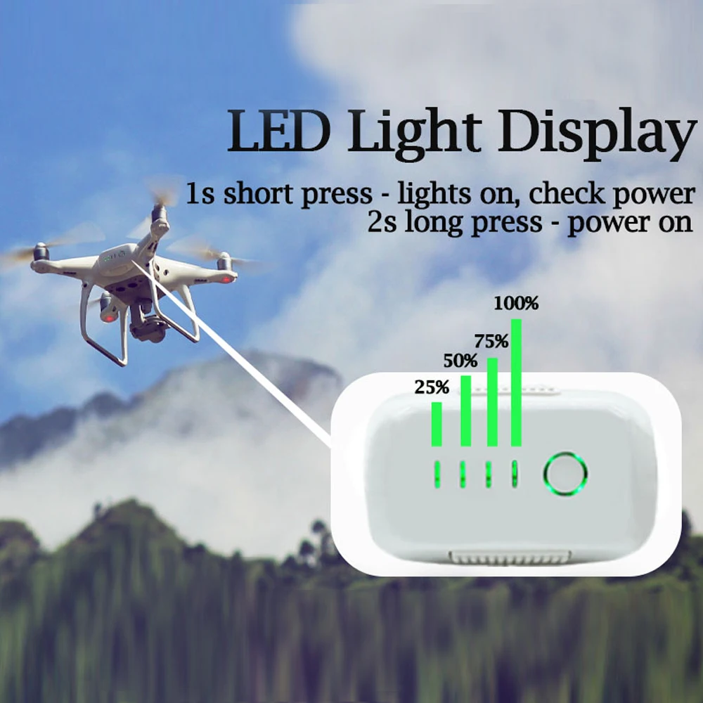 15 2 в 5870 мАч Интеллектуальный Полетный Аккумулятор для DJI Phantom 4 Pro / v2.0 Advanced RTK