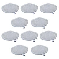 10pcs microfiber steam mop replacement parts for polti kit vaporetto series steam cleaner mop pads