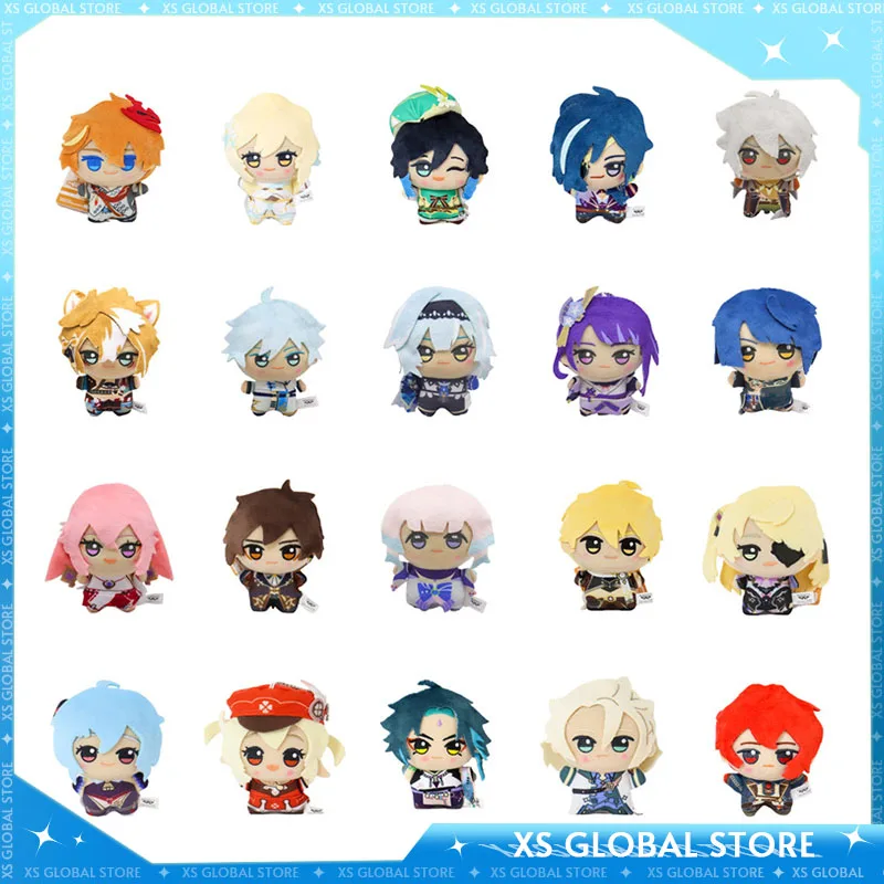 

Периферийная плюшевая игрушка Genshin, Милая модель Фишера Zhongli Kong, двухмерная игра, экшн-персонаж, коллекция подарков для детей