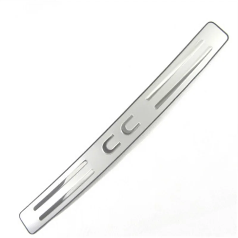 

For Volkswagen Cc 2010-2017 High-quality Stainless Steel Car Exterior Parts Door Sills Step Rear Bumper Protector Sill Styling