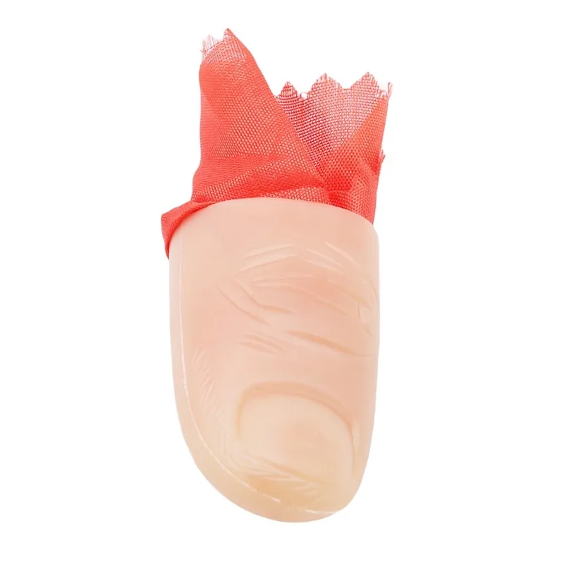 

Finger Fake Magic Fake Thumb Tip Trick Close Up Vanish Appearing Finger Tricks Props Toys Funny Halloween Favor