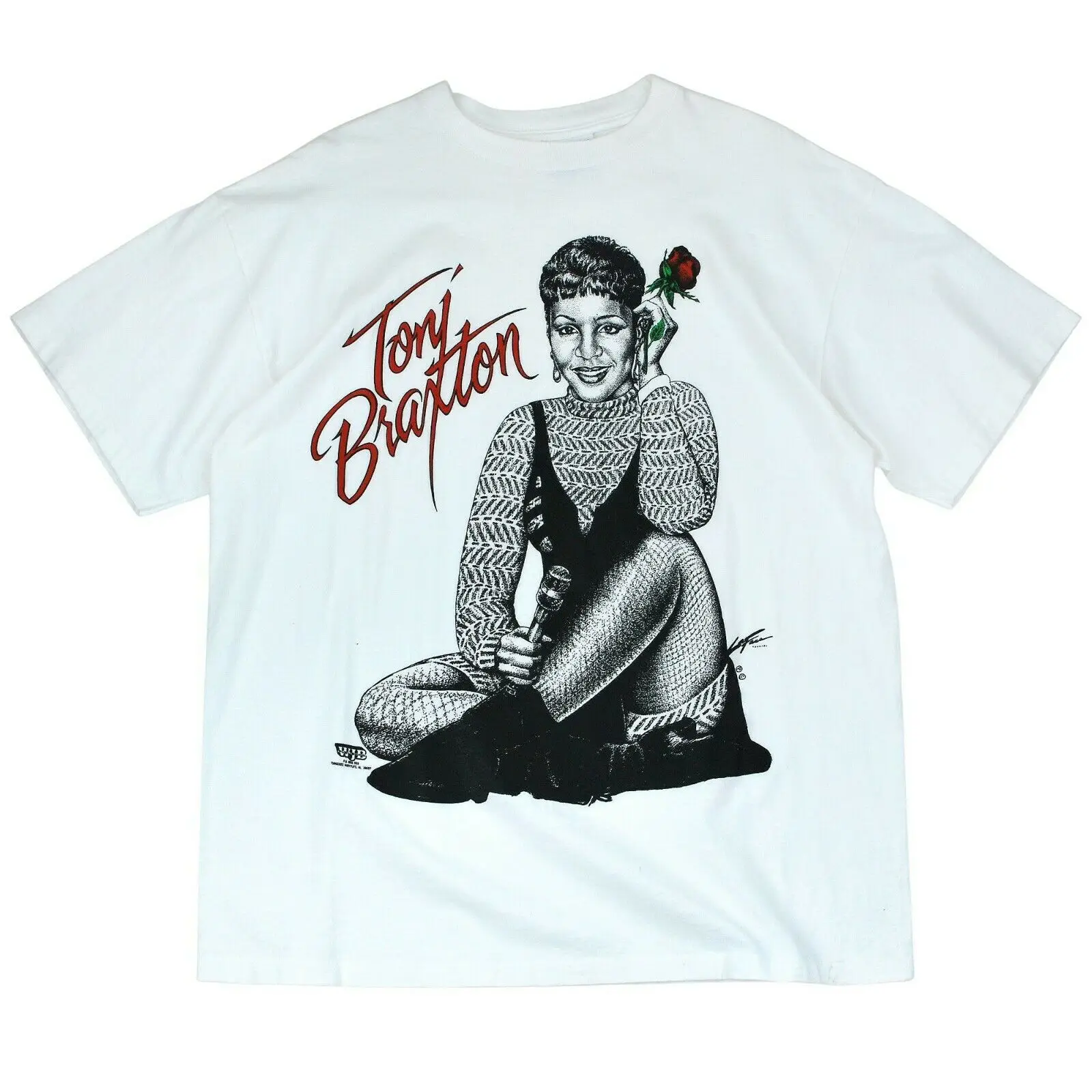 

Toni Braxton And Rose Memories Tour Vintage Unisex T-Shirt Tee Shirts