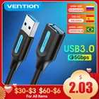 Кабель-удлинитель USB 3.0, USB 2.0, Vention, для Smart TV, жесткого диска SSD, Xbox One, ноутбука, компьютера
