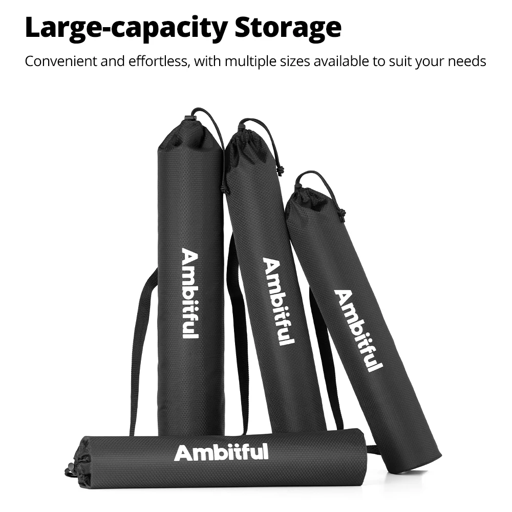 Фото Сумка для переноски Ambitful GM 55/60/67/70 см для хранения штатива, треноги, штанги, с регулируемыми плечевыми ремнями, водонепроницаемая. №3
