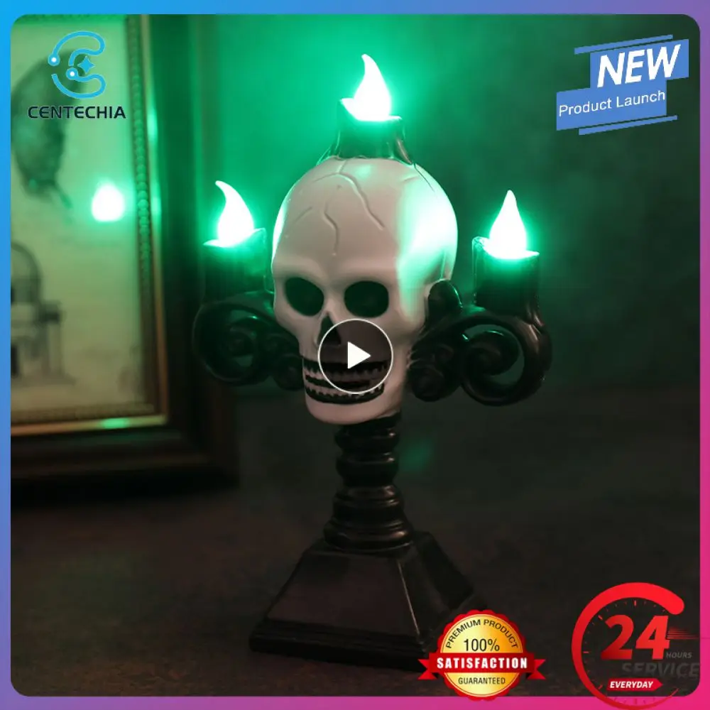 

1~10PCS Easy To Hang Skull Street Lamp Halloween Skull Street Lamp Weird Reusable Halloween Halloween Decoration Props