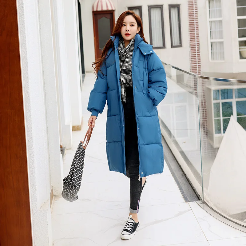 MEILLY DOLPHIN New Thick Winter Parkas Coat Casual Hooded Warm Long Jackets Coat Women Winter Thicken Parkas Outwear Coat Female