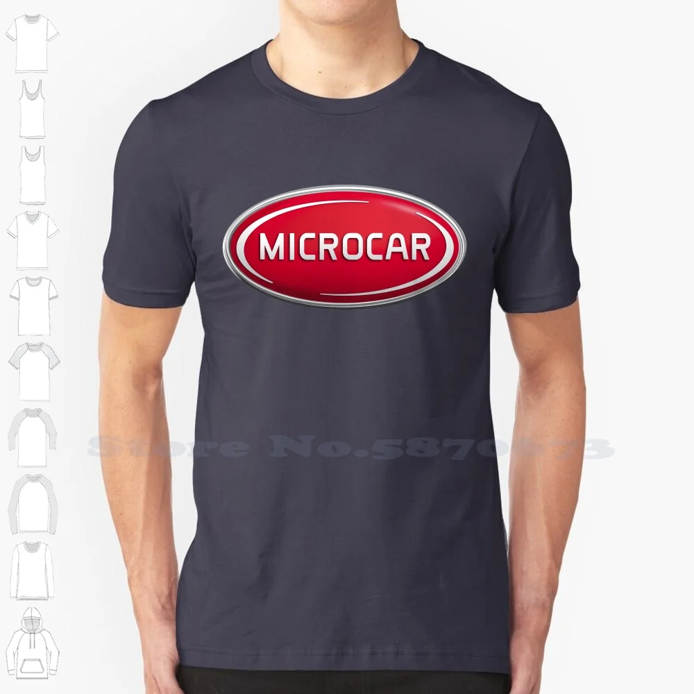 

Microcar Logo Brand Logo 2023 Streetwear T Shirt Top Quality Graphic Tees