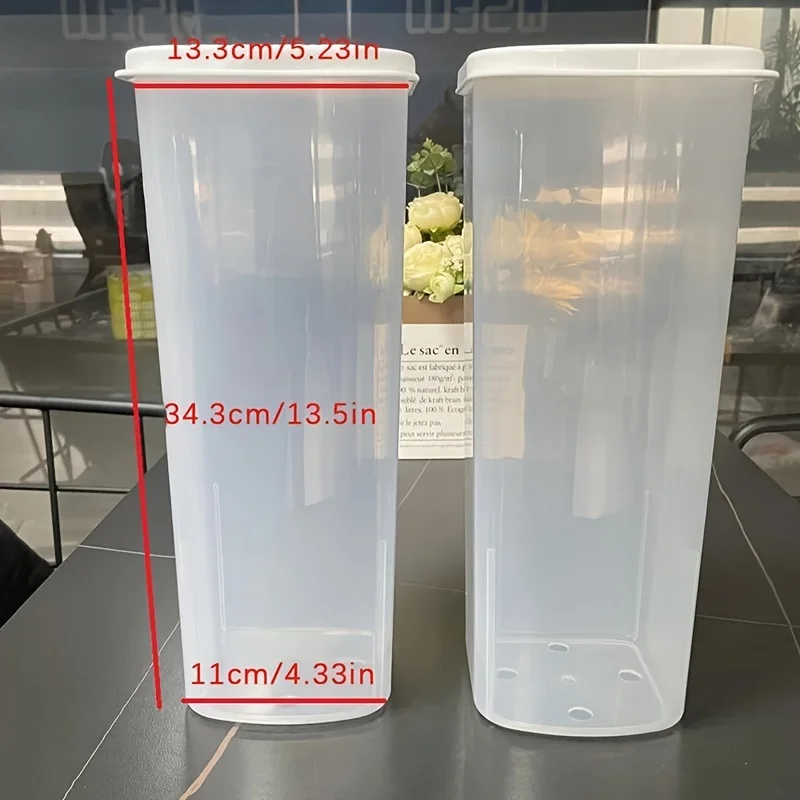 Коробка прямоугольная коробка для хлеба с ручкой Полупрозрачный контейнер торта