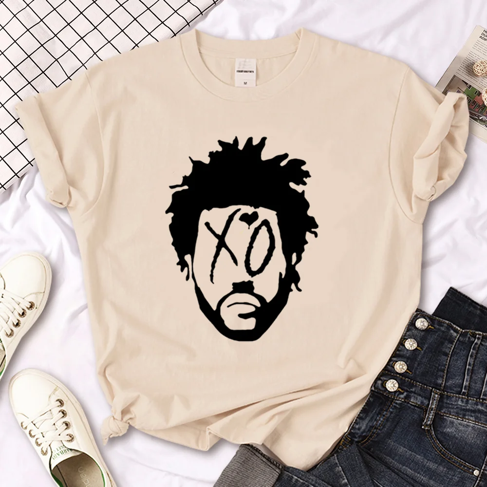 

Женские комиксные футболки Weeknd, уличная одежда Y2K, женская дизайнерская забавная одежда y2k