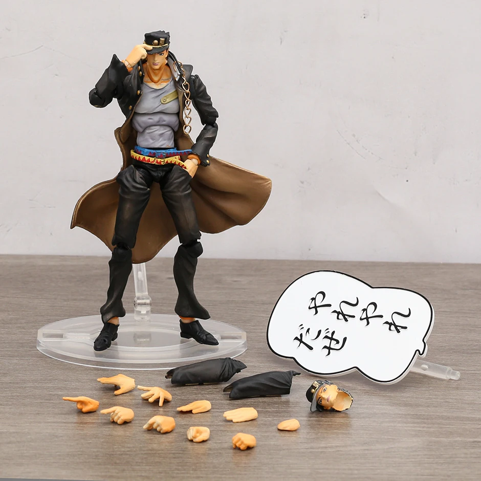

Экшн-фигурка SAS Kujo Jotaro ver.1.5 звезда Платина невероятные приключения Джоджо отличная модель игрушки для сборки